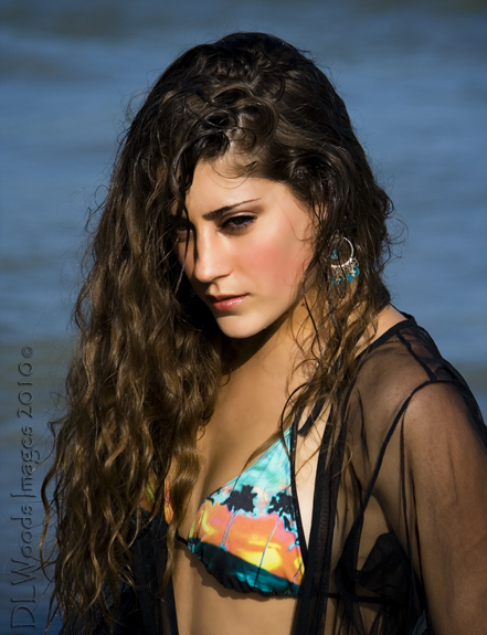 Male and Female model photo shoot of DLWoods Images and Annicia in A South Texas Beach