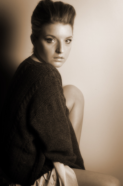 Female model photo shoot of Sarah J Morris by Bob House in Studio Belleville