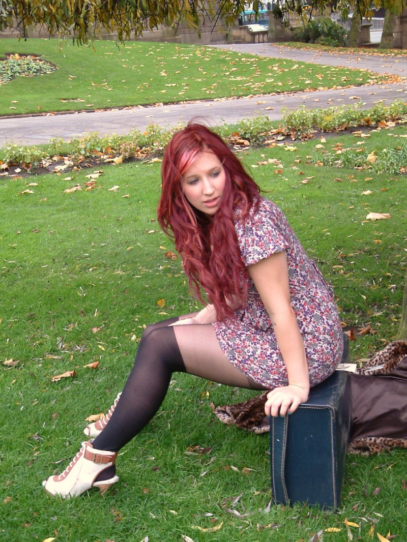 Female model photo shoot of OliviaJGrace in Gorgeous Autumn gardens
