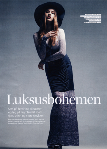 Female model photo shoot of Rebecca-Jo Karen Dunham in Oslo