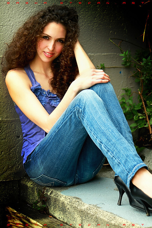 Female model photo shoot of Ms Cari Vega by sasha stefan art in Seattle, Washington