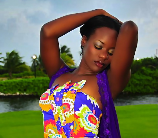 Female model photo shoot of Kevian Douglas in Cayman Islands
