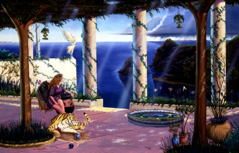 Male model photo shoot of willtheartman in illustration: view from Salamis, Bronze Age