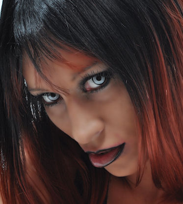 Female model photo shoot of sashas asylum
