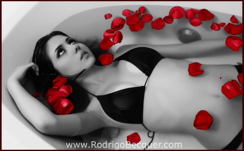 Female model photo shoot of Karen SS by Rodrigo Becquer in NY