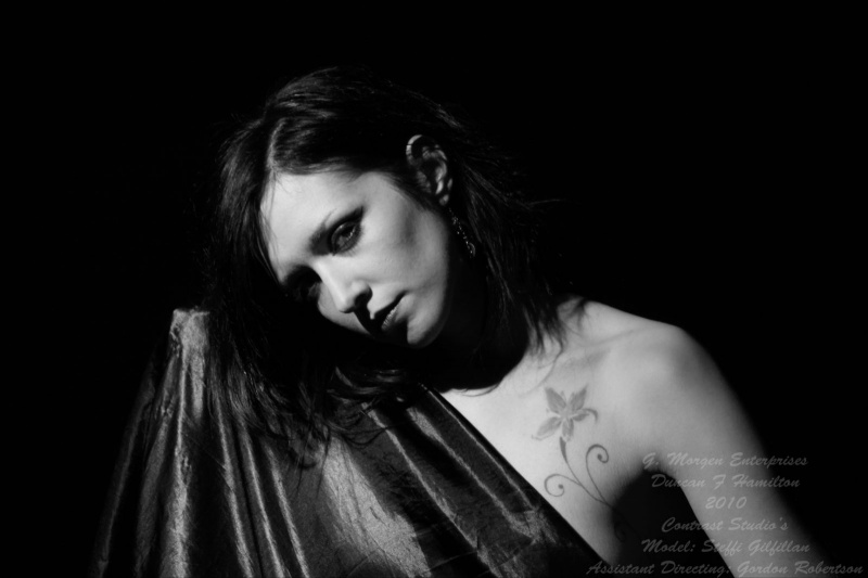 Female model photo shoot of Ryer in Contrast Studio - Glasgow