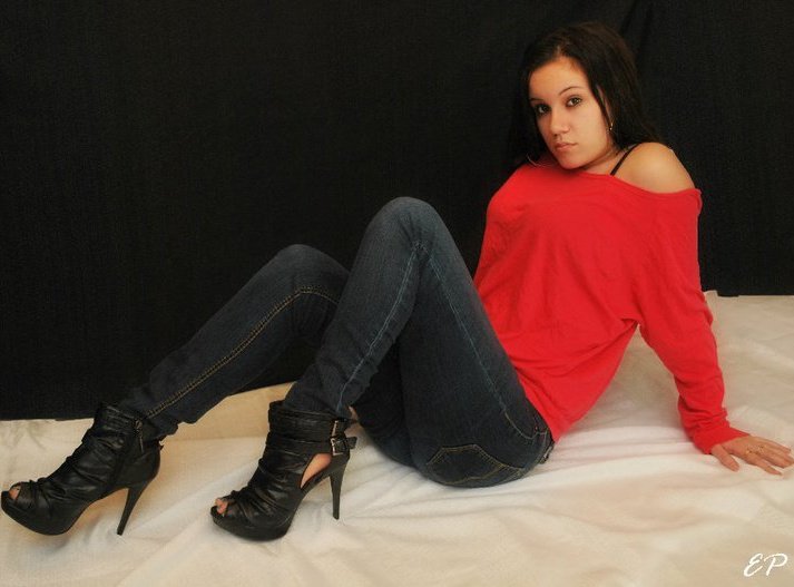 Female model photo shoot of MiaTe by elnollie