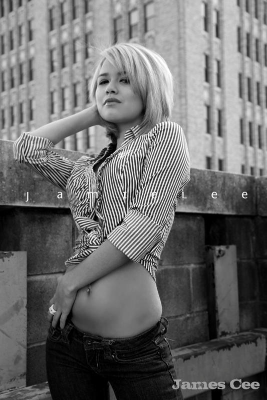 Female model photo shoot of JamieLee G by JamesCee 