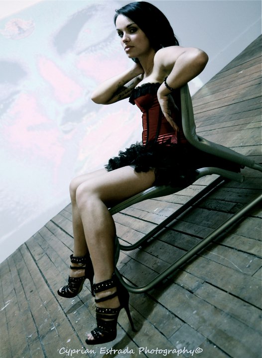 Female model photo shoot of Jennifer Haines by BIG BANG