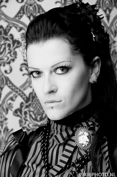Female model photo shoot of Fraulein Schwarz