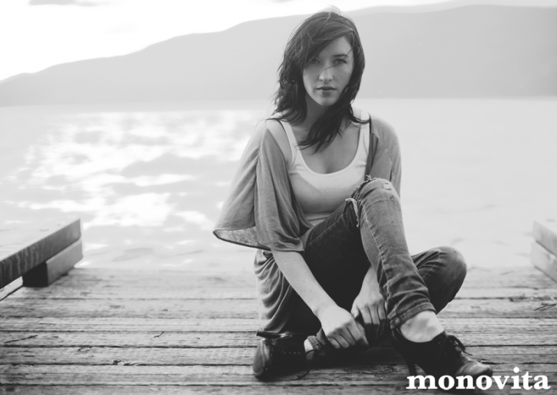 Female model photo shoot of Emily Lynch by MONOVITA in east lake oregon