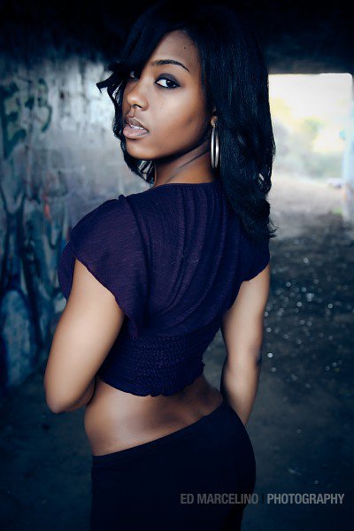 Female model photo shoot of Chanell Demond in cali