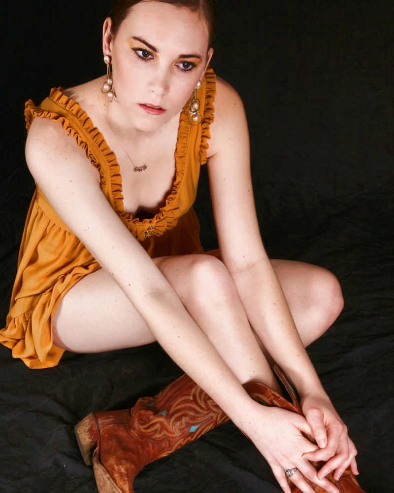 Female model photo shoot of Chancy Kiefer in Kansas City