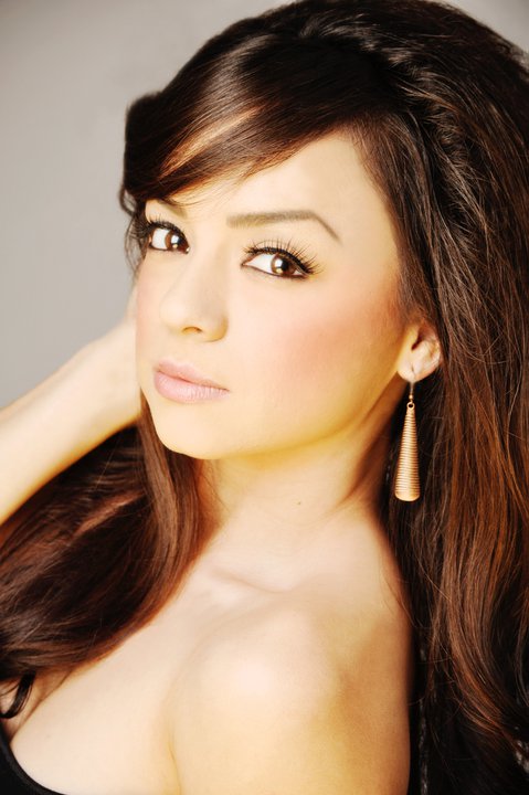 Female model photo shoot of V Navarro by Juni Banico photography, makeup by Vanessa Navarro