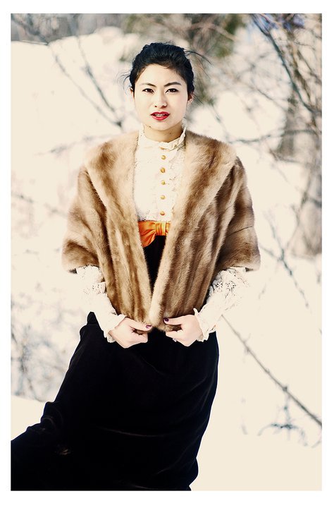 Female model photo shoot of Madina Turysbekova by Esid in Minneapolis, MN