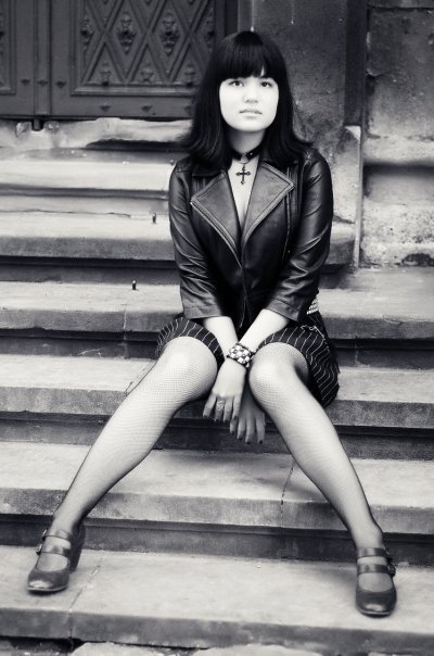 Female model photo shoot of Lujza Niril Zhang in Bratislava