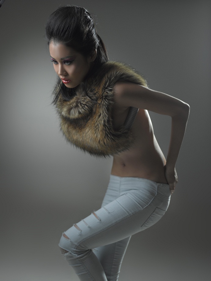 Female model photo shoot of Kya C