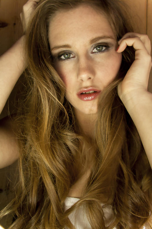 Female model photo shoot of Christina Lazza by V E L O U R