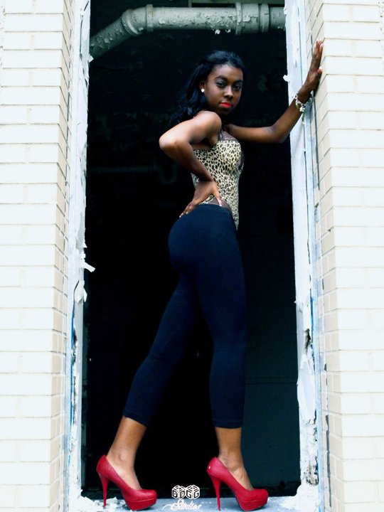 Female model photo shoot of Vonnie B Luxe