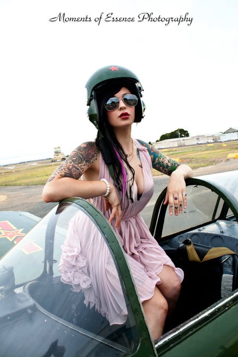 Female model photo shoot of N E K O M A R I E in Adelaide Airfield