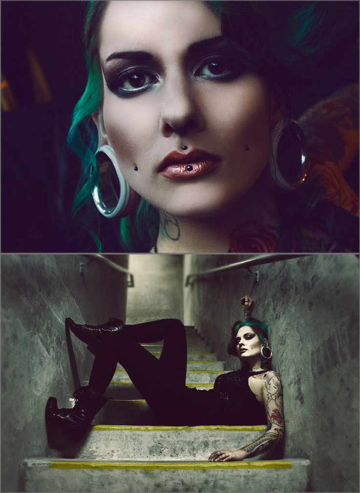 Female model photo shoot of Fillabula and Rowen Reaper by samkaczur, makeup by Fillabula