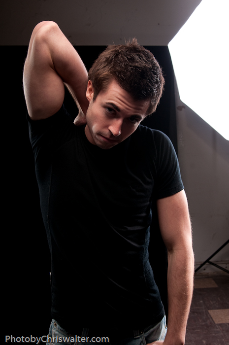Male model photo shoot of Joshua Webb by Chris Walter Photo