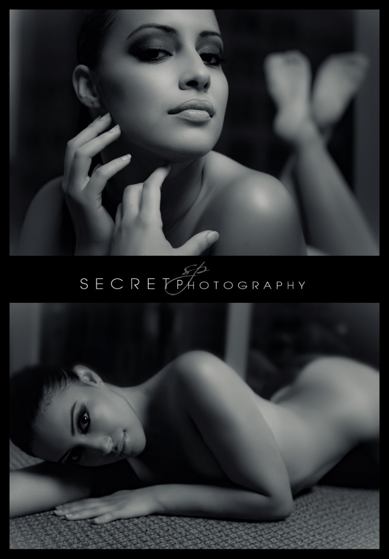 Female model photo shoot of SecRet Photography in studio