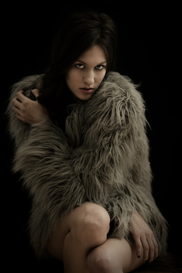 Female model photo shoot of norizza in London, wardrobe styled by Morgane de la Grange, makeup by Emily Philippou