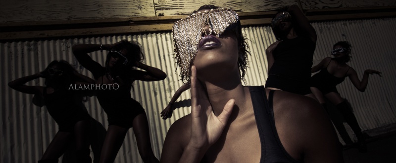 Female model photo shoot of Bedlam Accessories in Vallejo, Ca