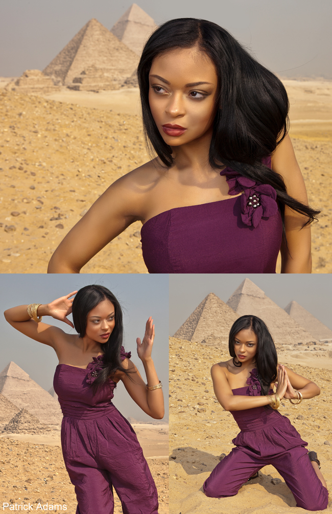 Female model photo shoot of Indiawilliams22 in Egypt Sahara Desert