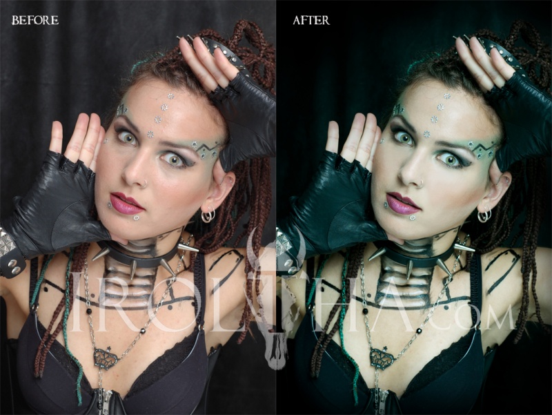 Female model photo shoot of IROLTHA digital art