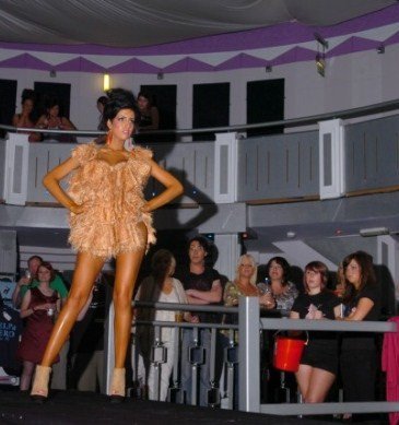 Female model photo shoot of Kirsty Louise Smith in Charity Fashion Show !