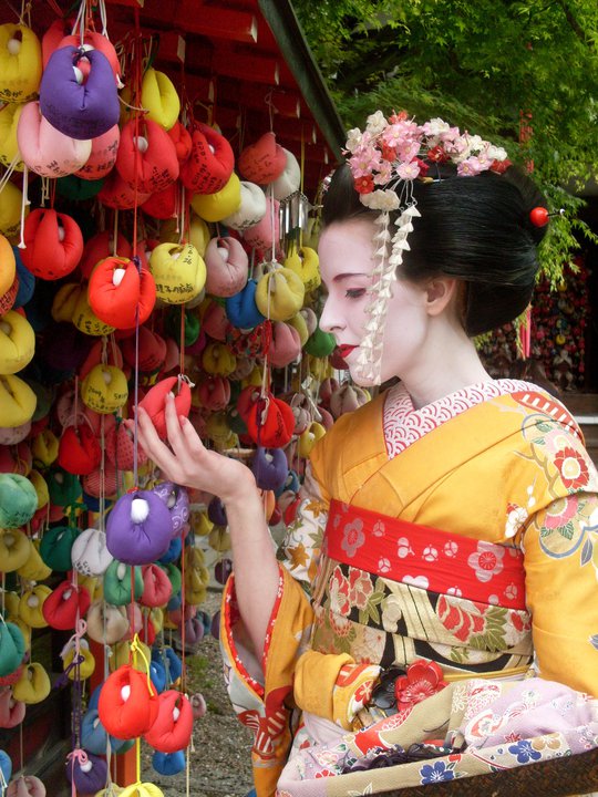 Female model photo shoot of Blake Bloom in Kyoto, Japan