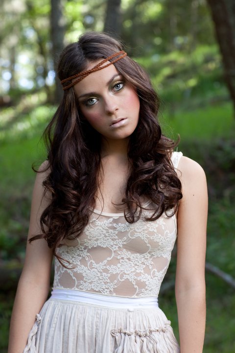 Female model photo shoot of DMetts in Muir Woods