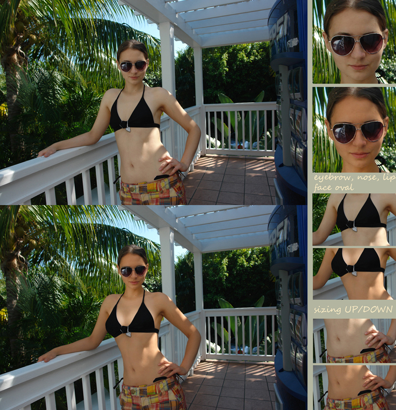 Female model photo shoot of photoretoucher in Miami, Fl