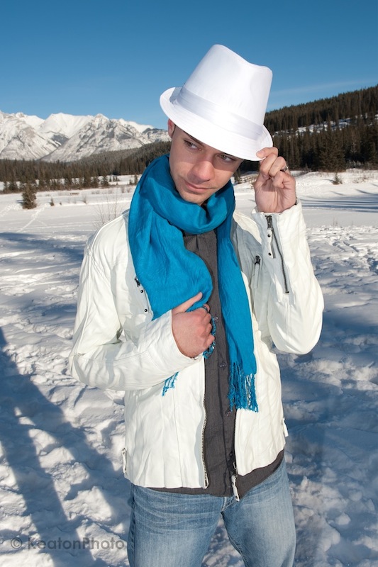 Male model photo shoot of Antonius Wolfe by KeatonPhoto in Banff, Alberta