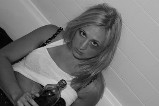 Female model photo shoot of KieraAnn in My bathtub