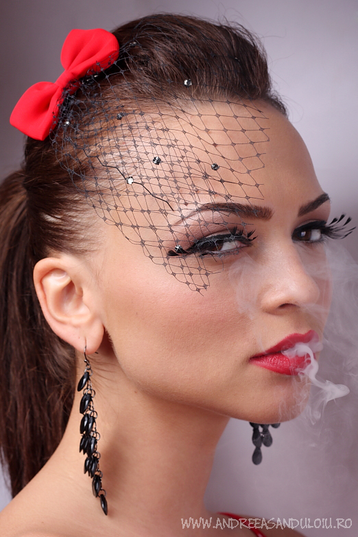 Female model photo shoot of Andreea Sanduloiu in Timisoara