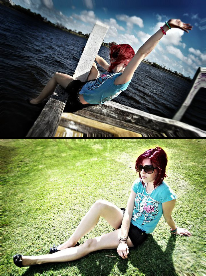 Female model photo shoot of BlueRuinPhotography in Maylands jetty