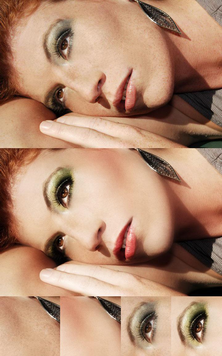 Female model photo shoot of Bre Retouching, makeup by Samantha Wingo MUA