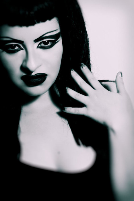 Female model photo shoot of Jade Noir - ALT and user337362225117