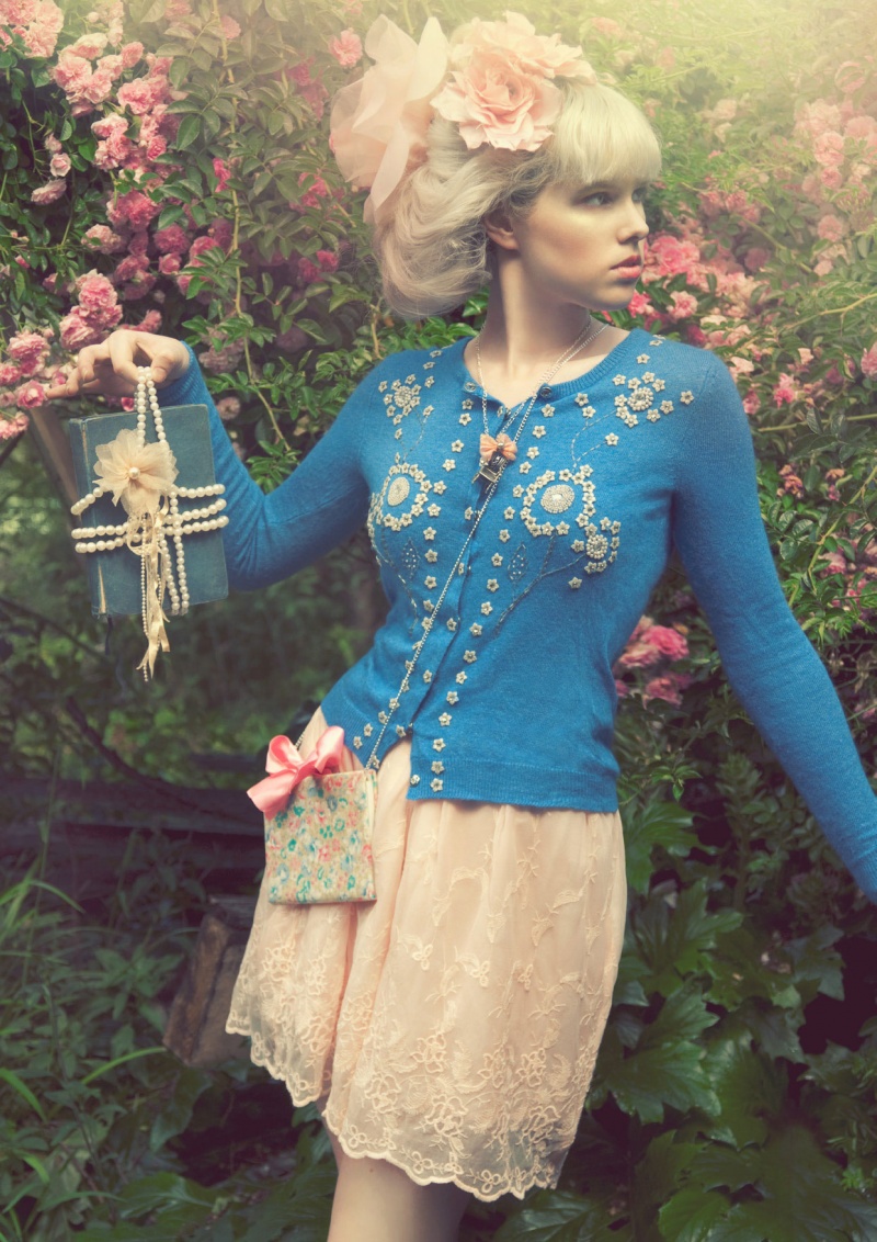 Female model photo shoot of Casey Sweet by Shauna Phoon in Cottlesbridge, wardrobe styled by Michael Villani Couture