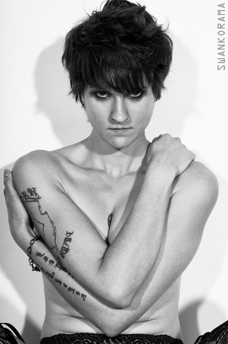 Female model photo shoot of HexOnyx by SWANKfab