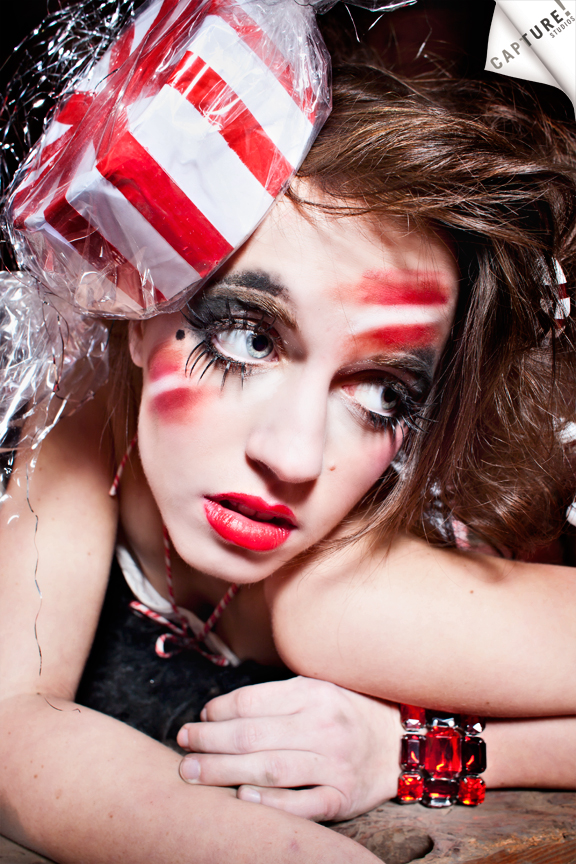 Female model photo shoot of Flash Makeup Art in Amarillo, TX