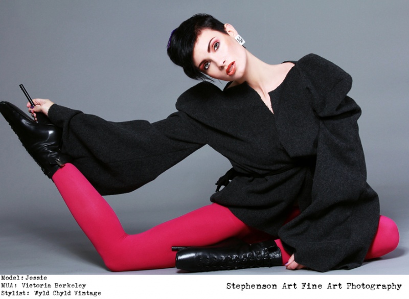 Male model photo shoot of StephensonArt in VA, wardrobe styled by WyldChyldEnt Stylist, makeup by victoria Berkeley