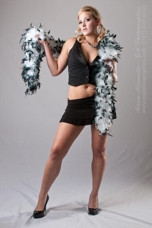 Female model photo shoot of Jordyn Kassidy by EA Photographics in @ ZZZphotos, makeup by Green Bunny