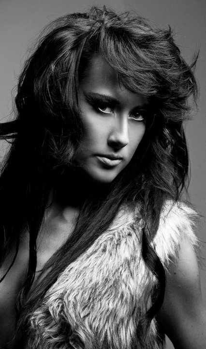 Female model photo shoot of Gypsy lady makeup
