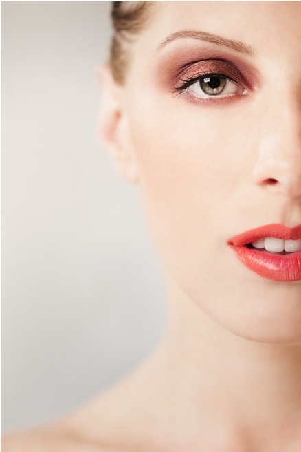 Female model photo shoot of Make-up by Katy