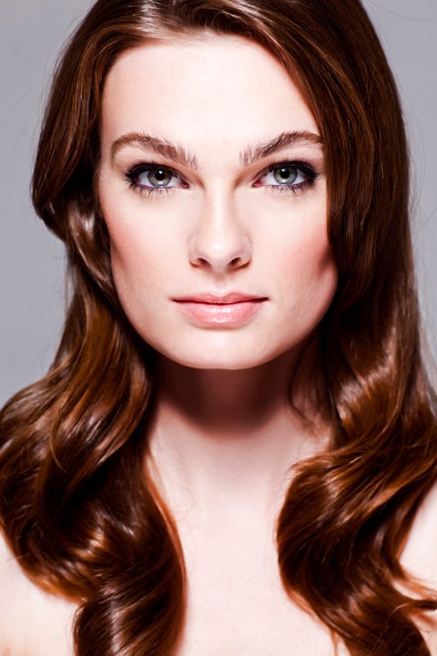 Female model photo shoot of Hair By Jamie Stevens by jhs, makeup by J A C K I E  M A R I E 