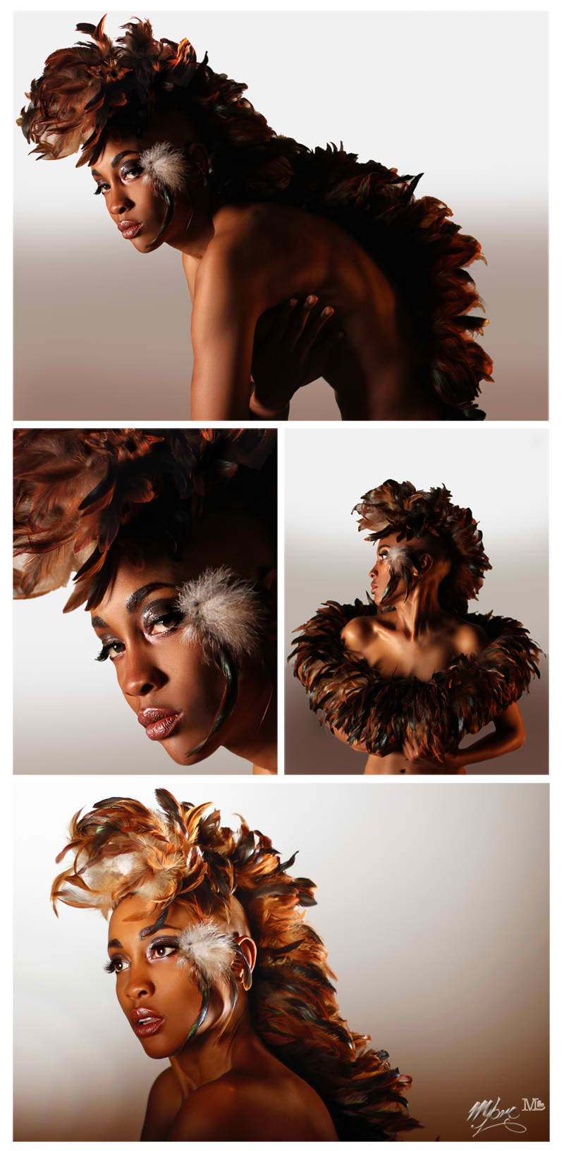 Female model photo shoot of Kwentonza by MLove Photography in MLove Studio Los Angeles, CA, makeup by MLoveStudio Photography